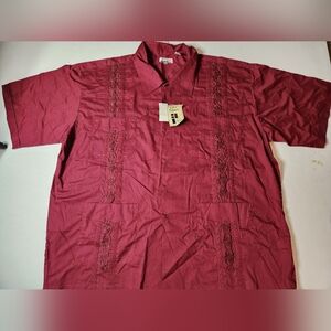 Men's Burgundy Shirt